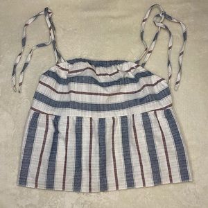 Stripped tie top π